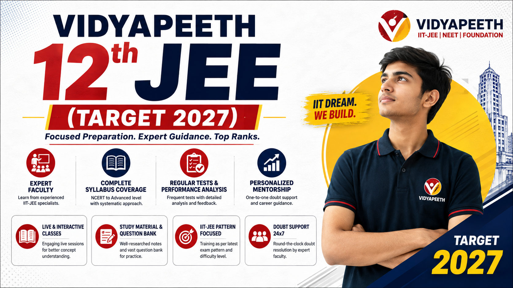 Vidyapeeth 12th JEE (Target 2027)